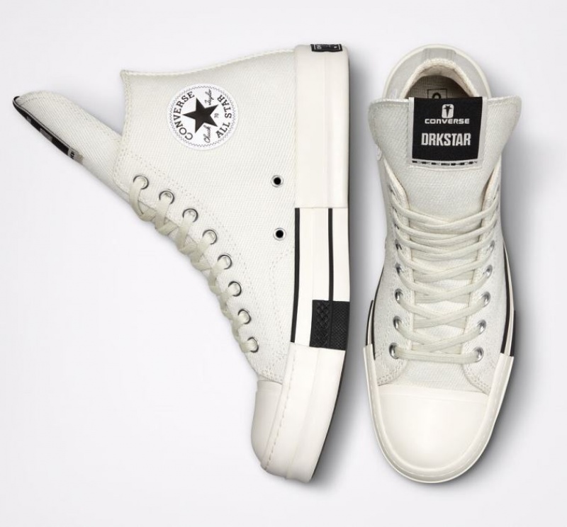 White Converse X Drkshdw Drkstar Chuck 70 Men's High Tops | NZ HVKPA9351