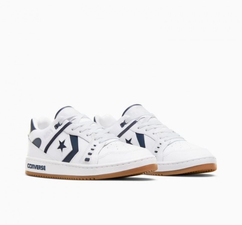 White / Navy Converse Cons AS-1 Pro Women's Skate Shoes | NZ XBZKI9546