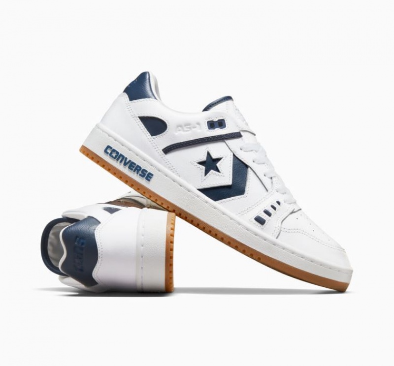 White / Navy Converse Cons AS-1 Pro Women's Skate Shoes | NZ XBZKI9546